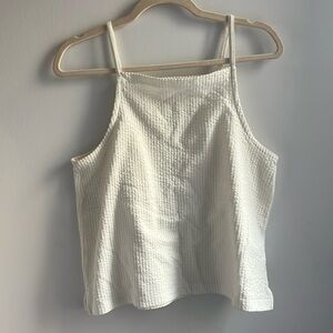 Madewell seersucker tank